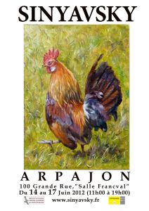 Exposition SINYAVSKY à Arpajon