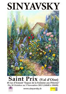 SINYAVSKY Dimitri à St Prix 2013